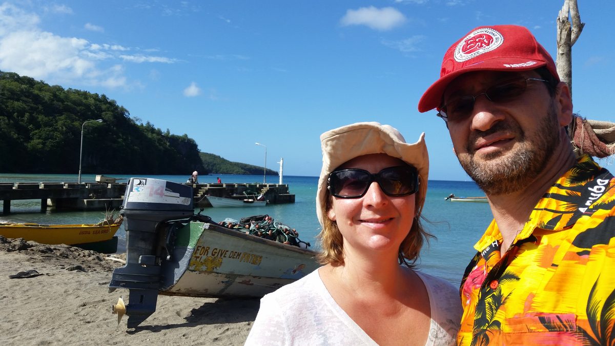 Travelers arriving for a Saint Lucia experience