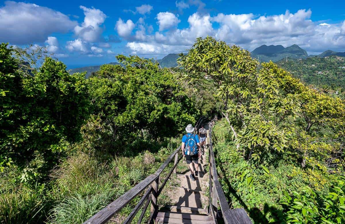 Tet Paul Nature Trail and Piton viewpoint